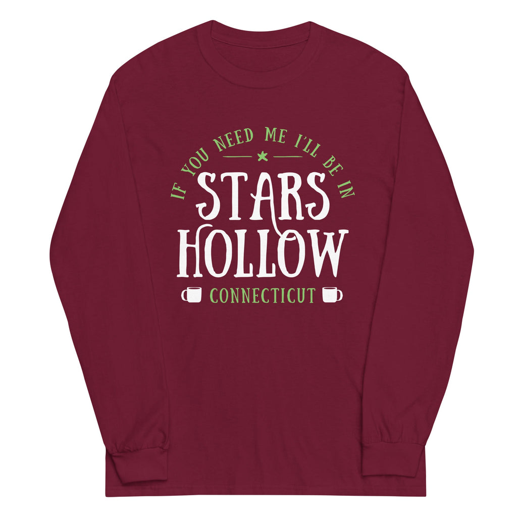 Stars Hollow Unisex Long Sleeve Tee Hoodie, Sweatshirt | CoreVibeTees.com (Image 3)