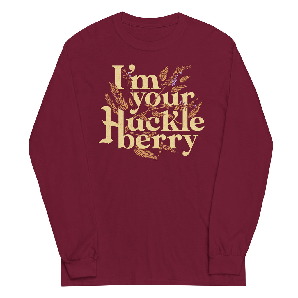 I'm Your Huckleberry Unisex Long Sleeve Tee Hoodie, Sweatshirt | CoreVibeTees.com (Image 2)