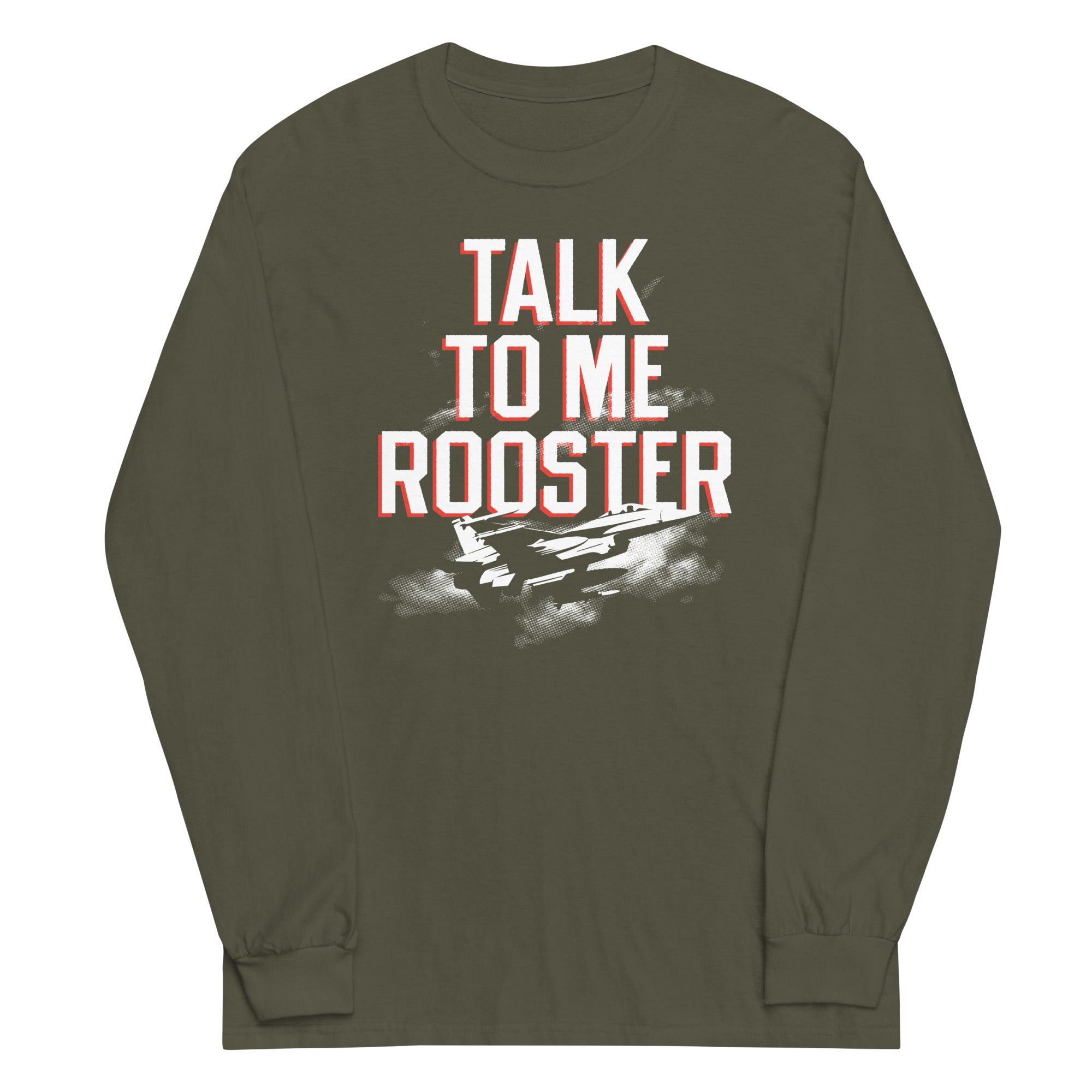 Talk To Me Rooster Unisex Long Sleeve Tee Hoodie, Sweatshirt | CoreVibeTees.com (Image 5)
