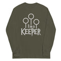 I'm A Keeper Unisex Long Sleeve Tee Hoodie, Sweatshirt | CoreVibeTees.com (Image 1)