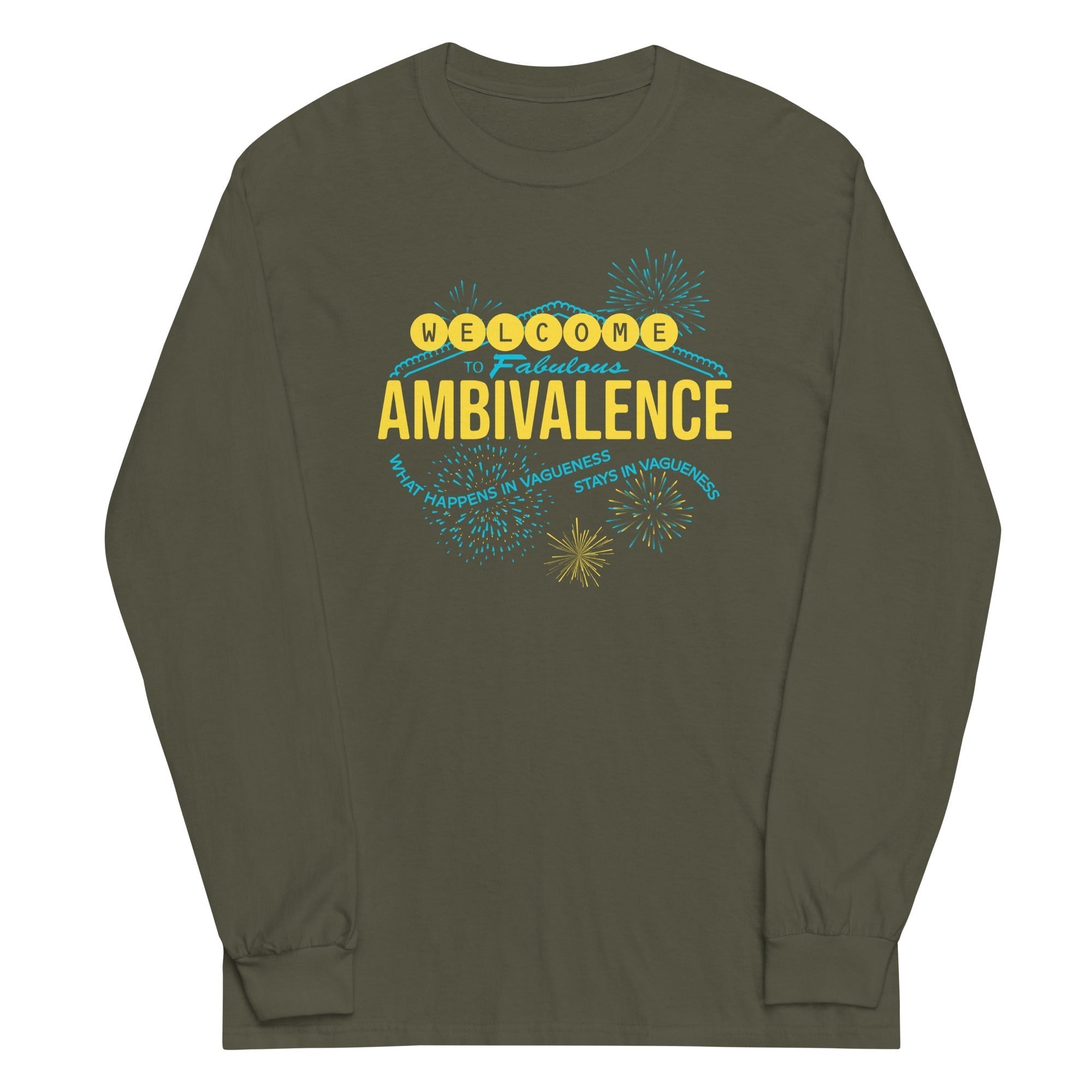 Welcome To Fabulous Ambivalence Unisex Long Sleeve Tee Hoodie, Sweatshirt | CoreVibeTees.com (Image 5)