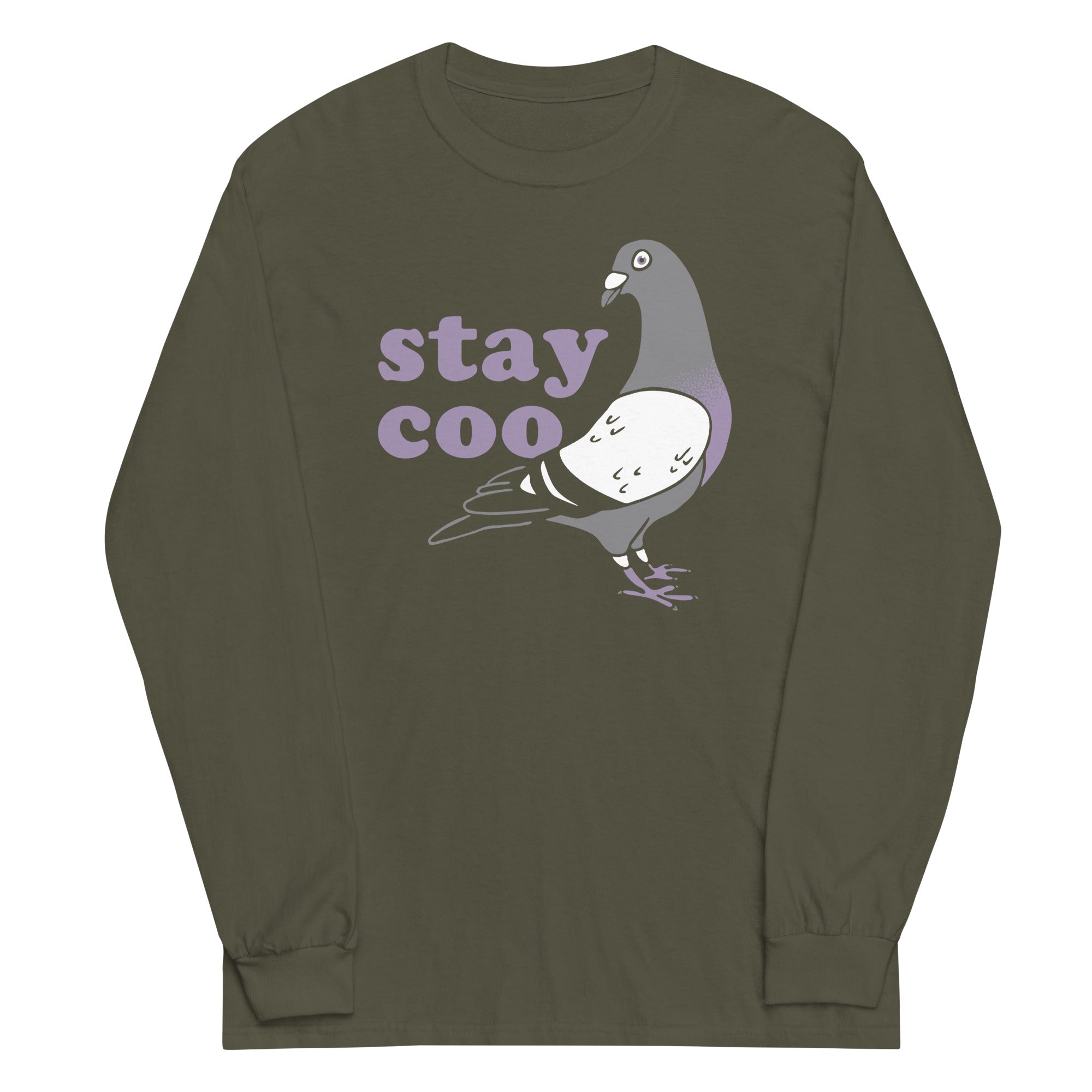 Stay Coo Unisex Long Sleeve Tee Hoodie, Sweatshirt | CoreVibeTees.com (Image 3)