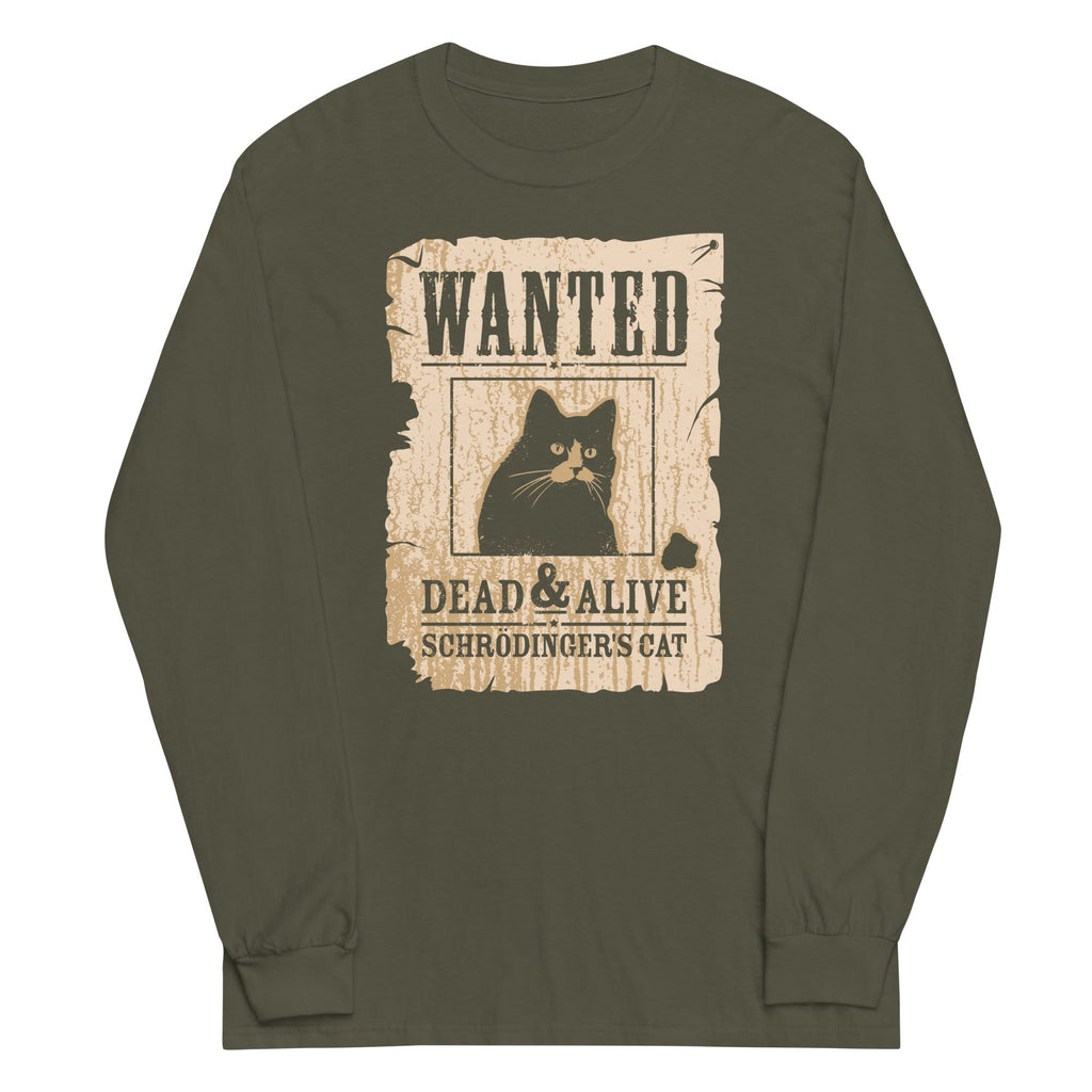 Wanted Dead And Alive Unisex Long Sleeve Tee Hoodie, Sweatshirt | CoreVibeTees.com (Image 3)