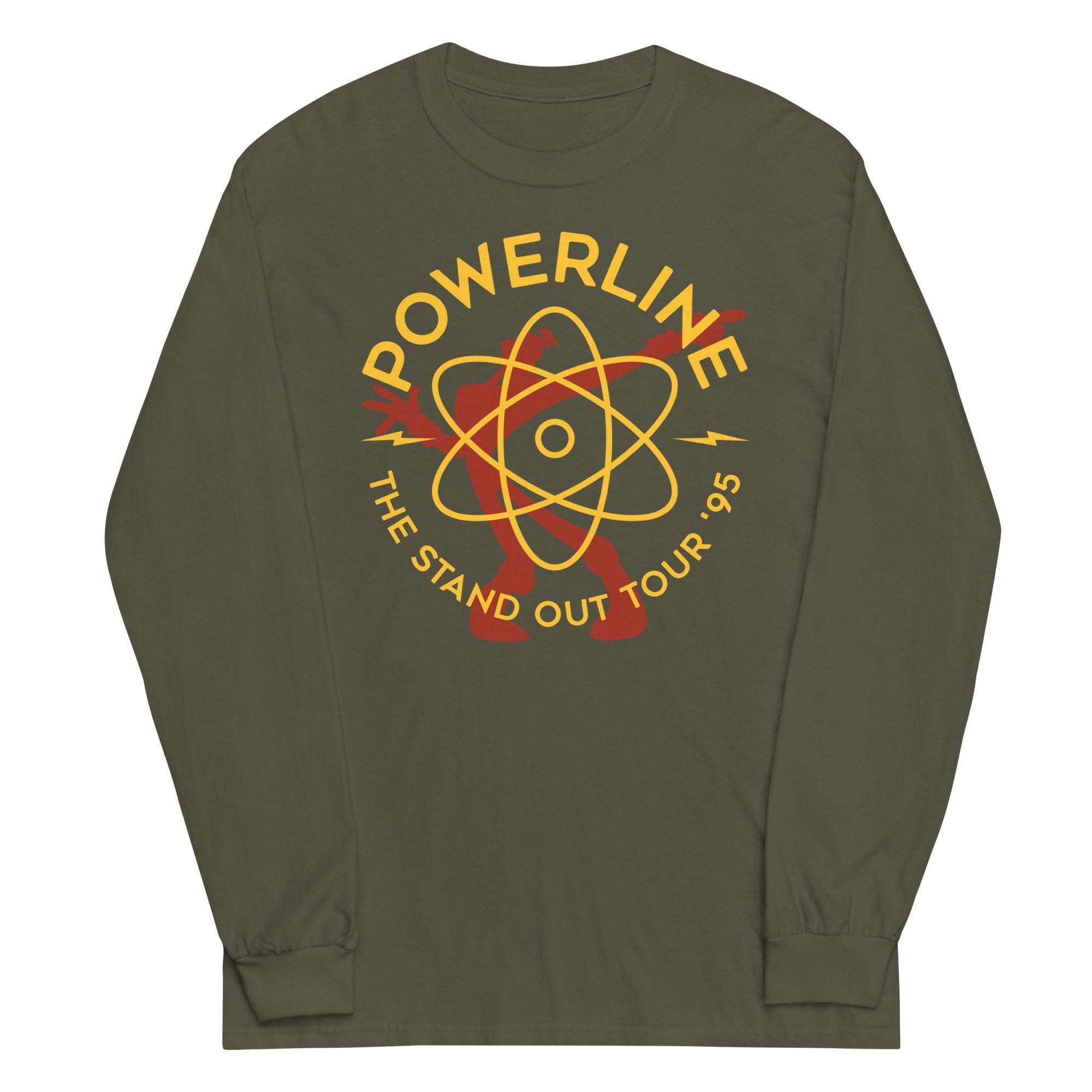 Powerline Unisex Long Sleeve Tee Hoodie, Sweatshirt | CoreVibeTees.com (Image 4)