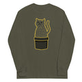 Catcus Unisex Long Sleeve Tee Hoodie, Sweatshirt | CoreVibeTees.com (Image 1)