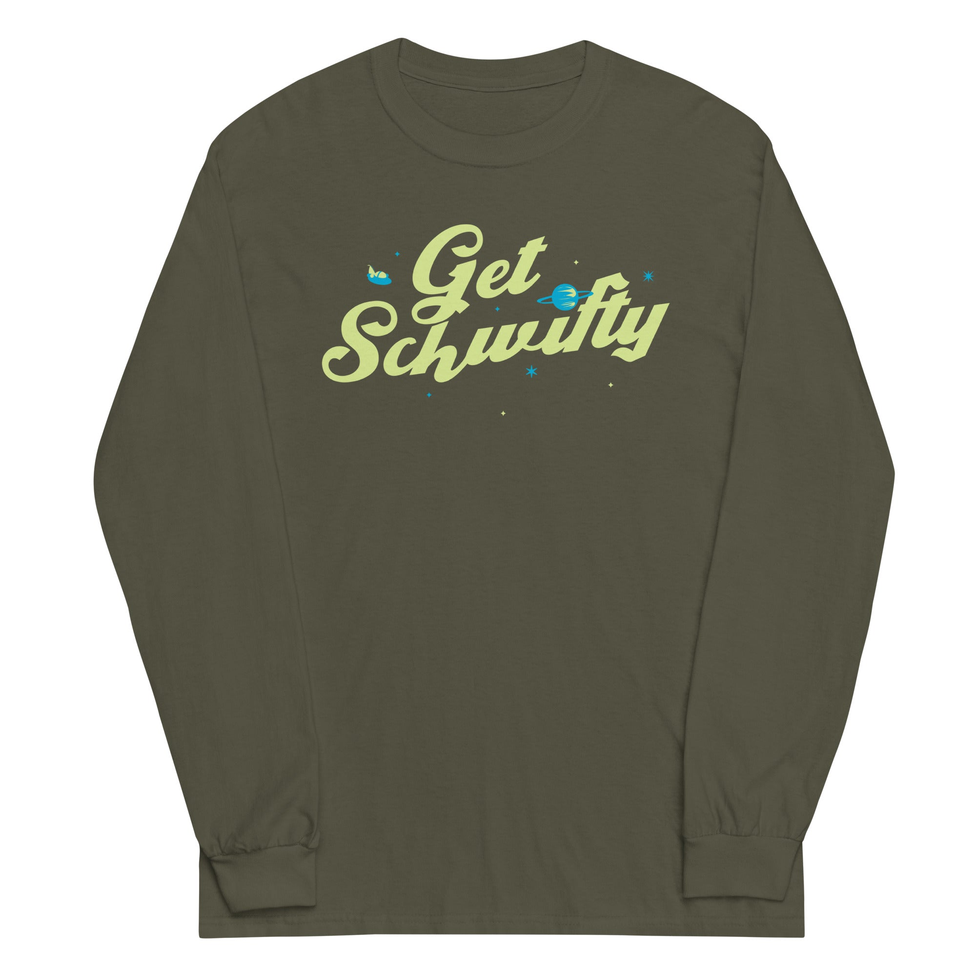 Get Schwifty Unisex Long Sleeve Tee Hoodie, Sweatshirt | CoreVibeTees.com (Image 4)