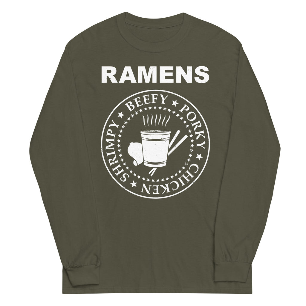 Ramens Unisex Long Sleeve Tee Hoodie, Sweatshirt | CoreVibeTees.com (Image 5)