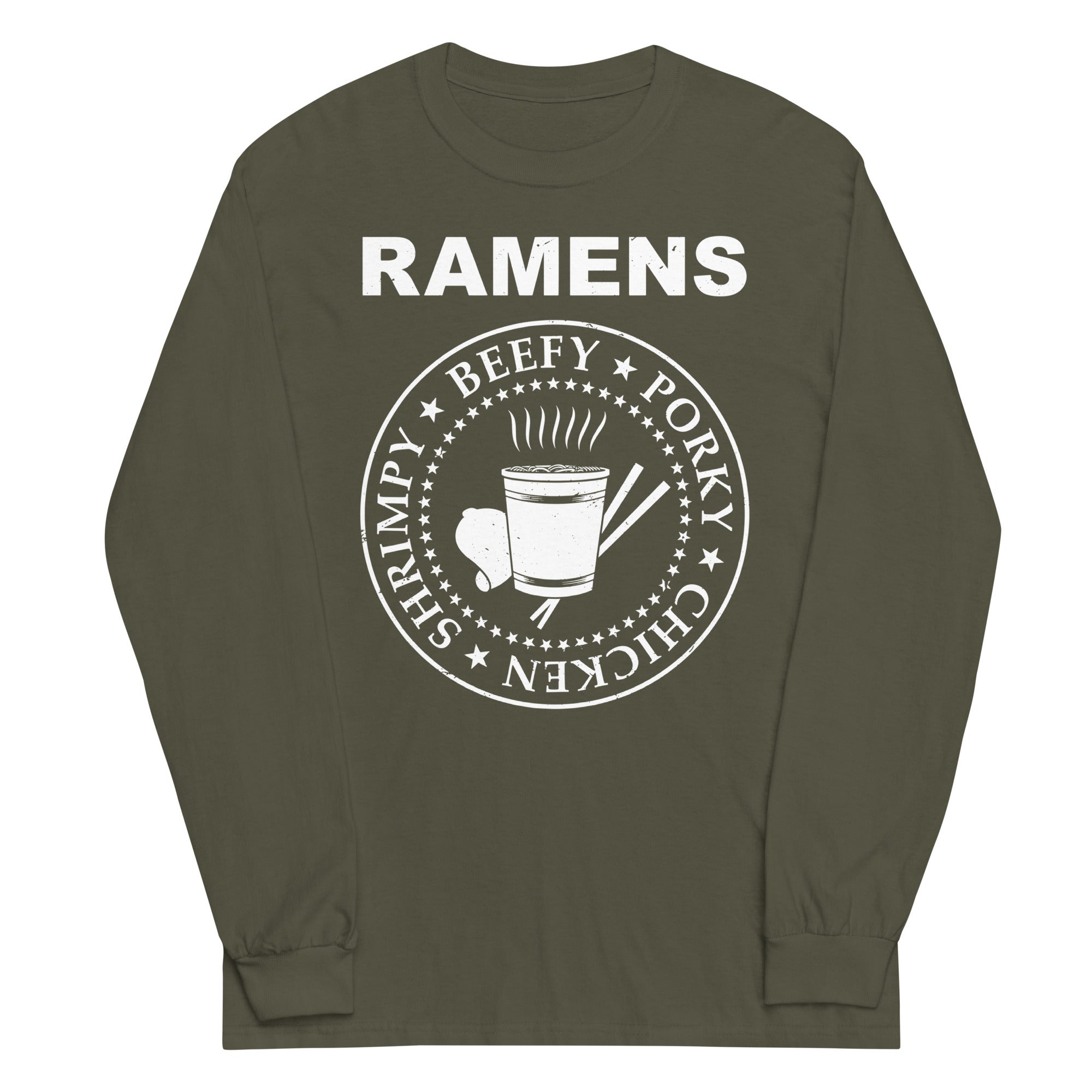 Ramens Unisex Long Sleeve Tee Hoodie, Sweatshirt | CoreVibeTees.com (Image 5)