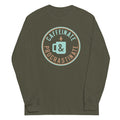 Caffeinate And Procrastinate Unisex Long Sleeve Tee Hoodie, Sweatshirt | CoreVibeTees.com (Image 1)