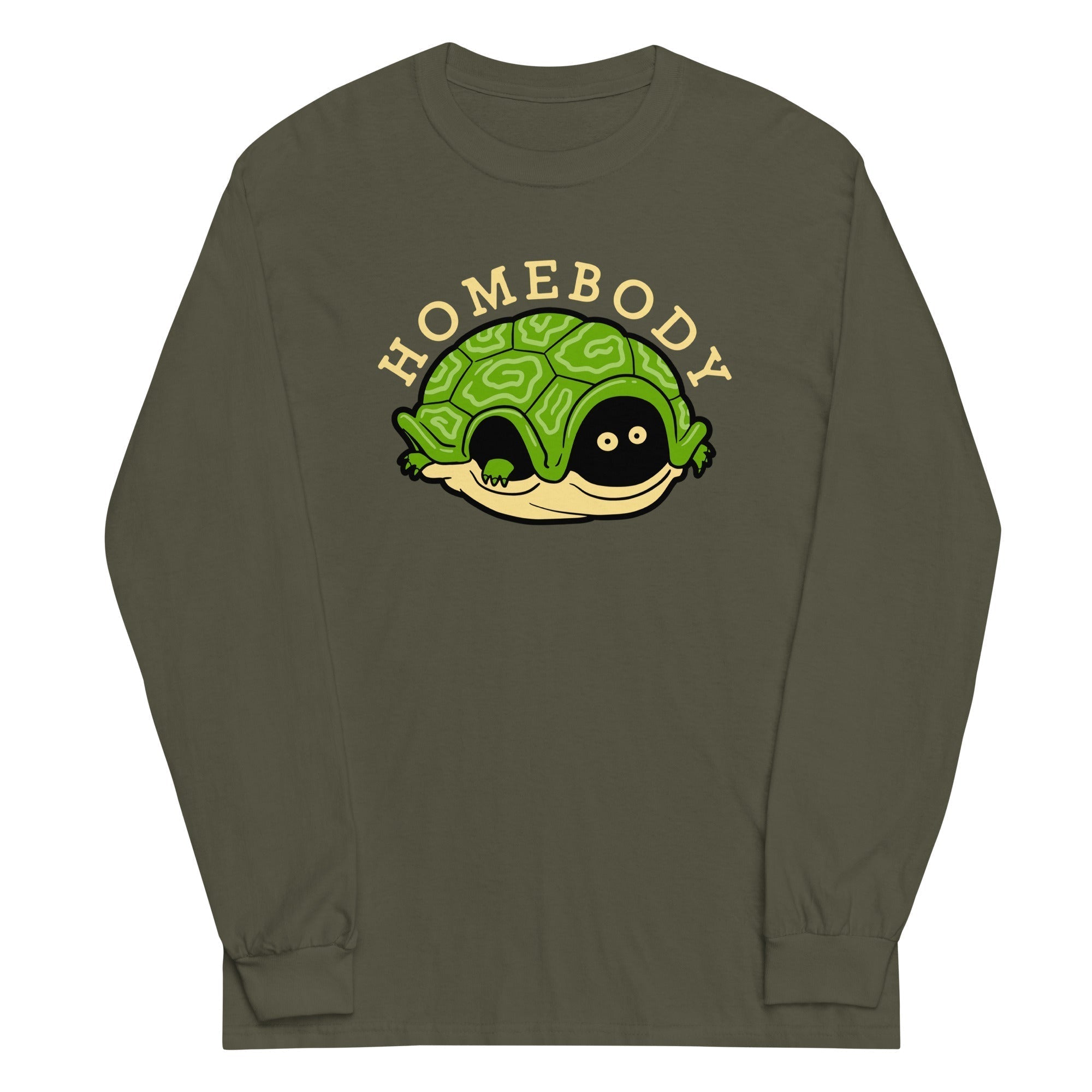 Homebody Unisex Long Sleeve Tee Hoodie, Sweatshirt | CoreVibeTees.com (Image 4)