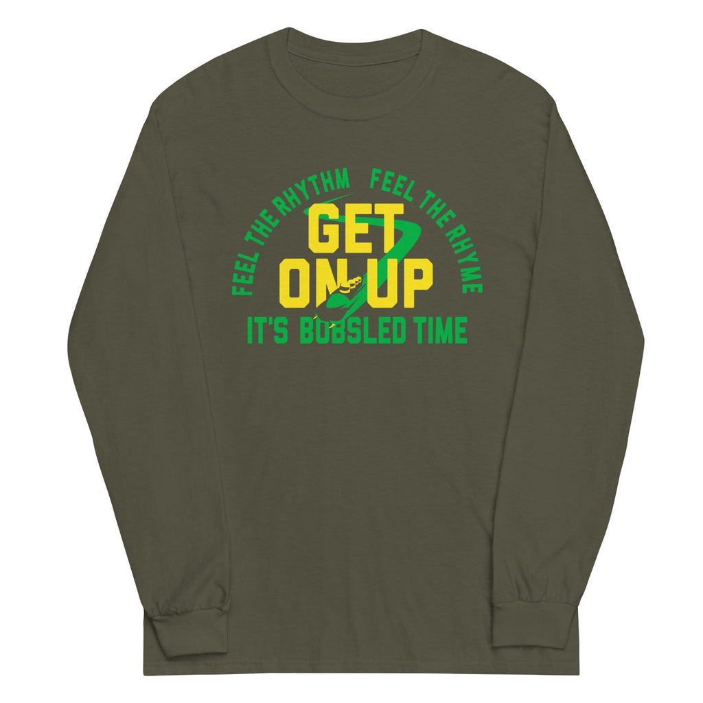 It's Bobsled Time Unisex Long Sleeve Tee Hoodie, Sweatshirt | CoreVibeTees.com (Image 3)