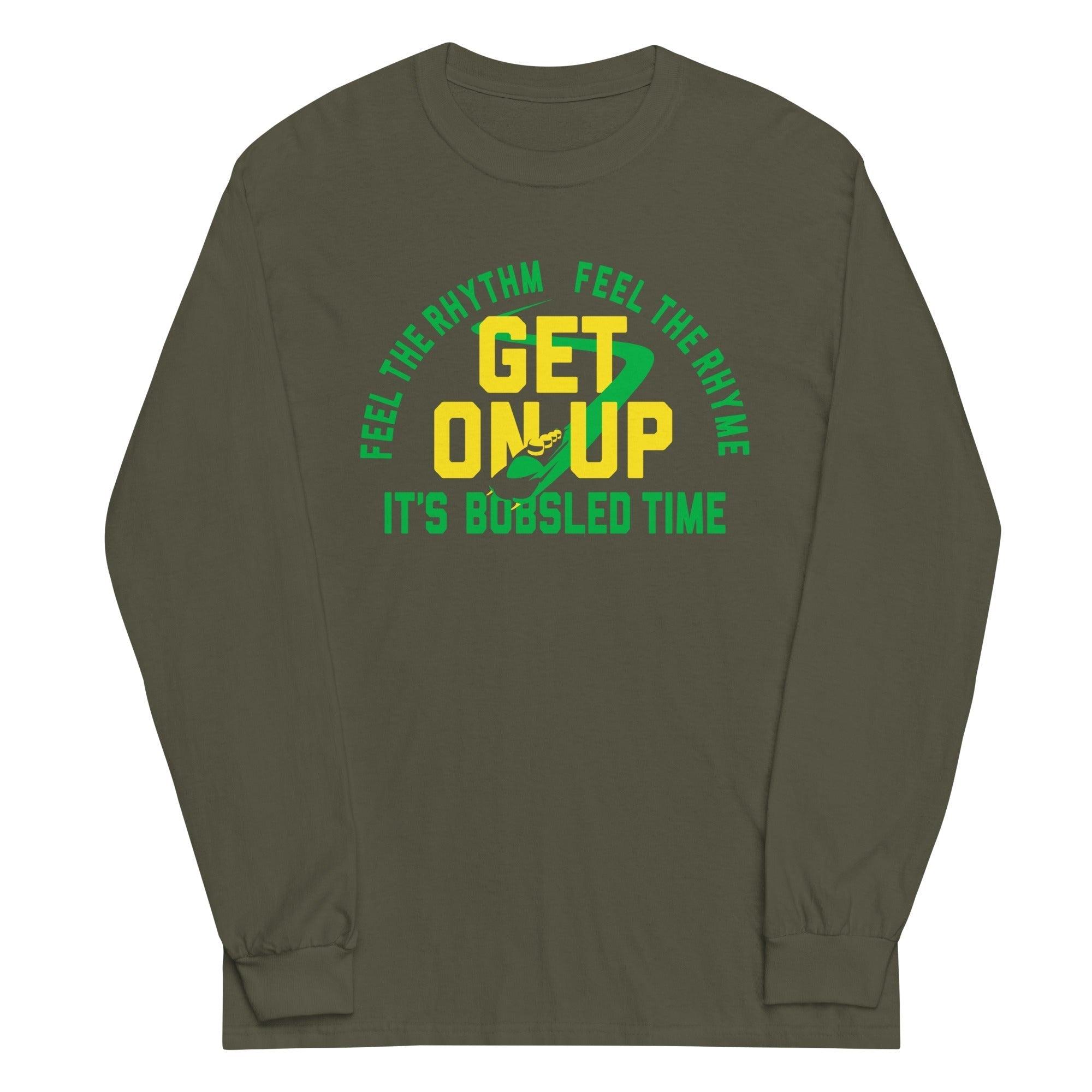 It's Bobsled Time Unisex Long Sleeve Tee Hoodie, Sweatshirt | CoreVibeTees.com (Image 3)