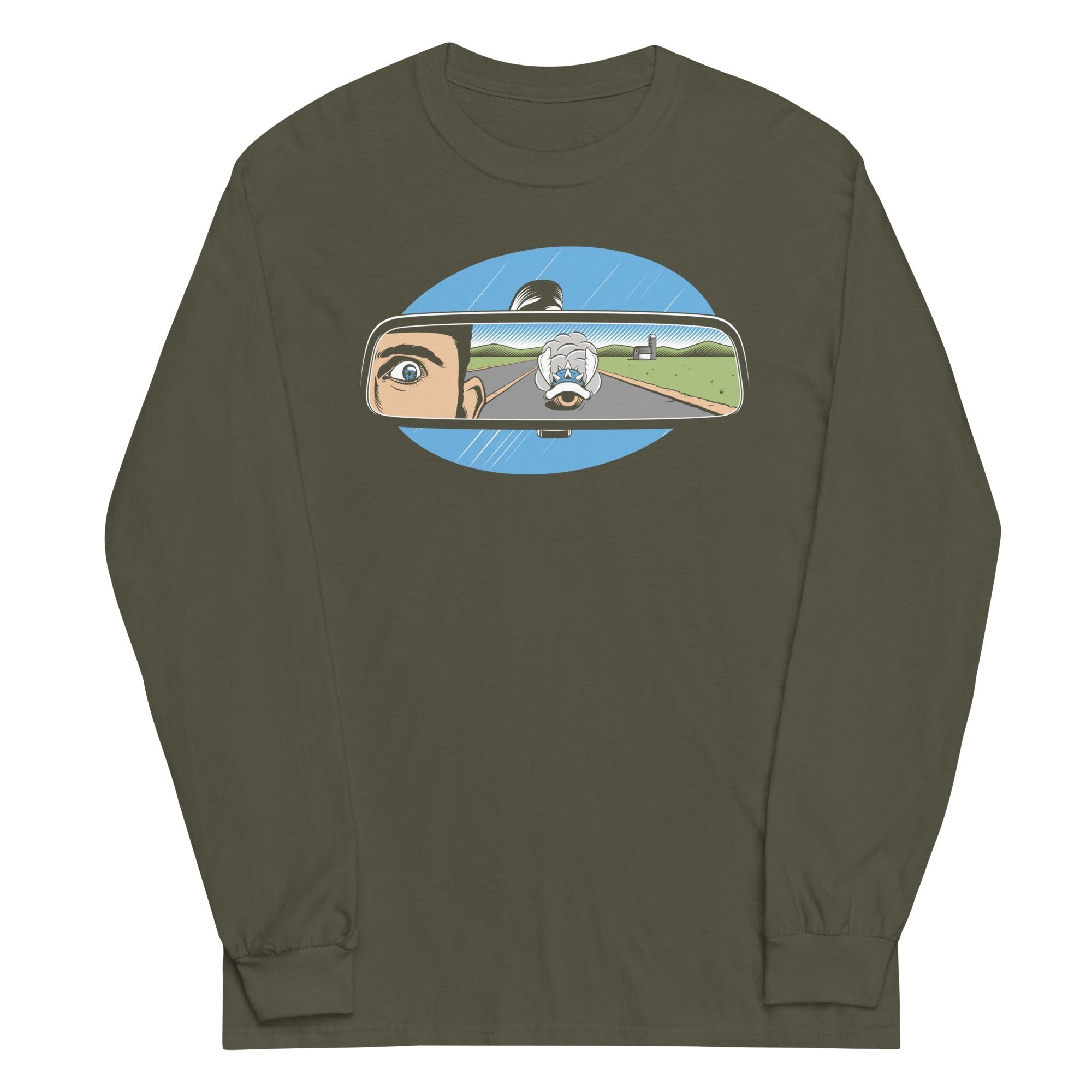 Incoming Turtle Shell Unisex Long Sleeve Tee Hoodie, Sweatshirt | CoreVibeTees.com (Image 4)