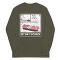 Get On It Science Unisex Long Sleeve Tee Hoodie, Sweatshirt | CoreVibeTees.com (Image 1)