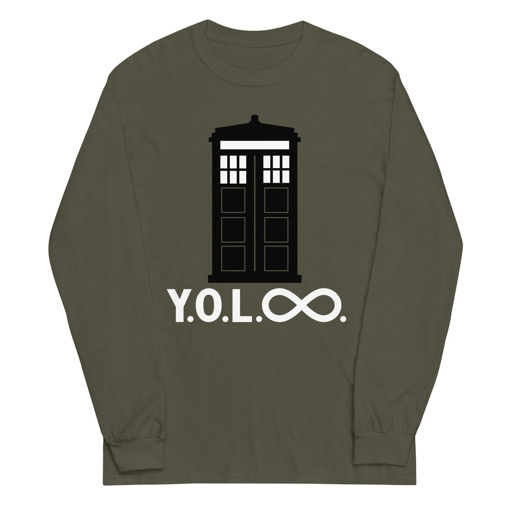 YOL Infinity Unisex Long Sleeve Tee Hoodie, Sweatshirt | CoreVibeTees.com (Image 3)