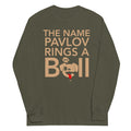 The Name Pavlov Rings A Bell Unisex Long Sleeve Tee Hoodie, Sweatshirt | CoreVibeTees.com (Image 1)