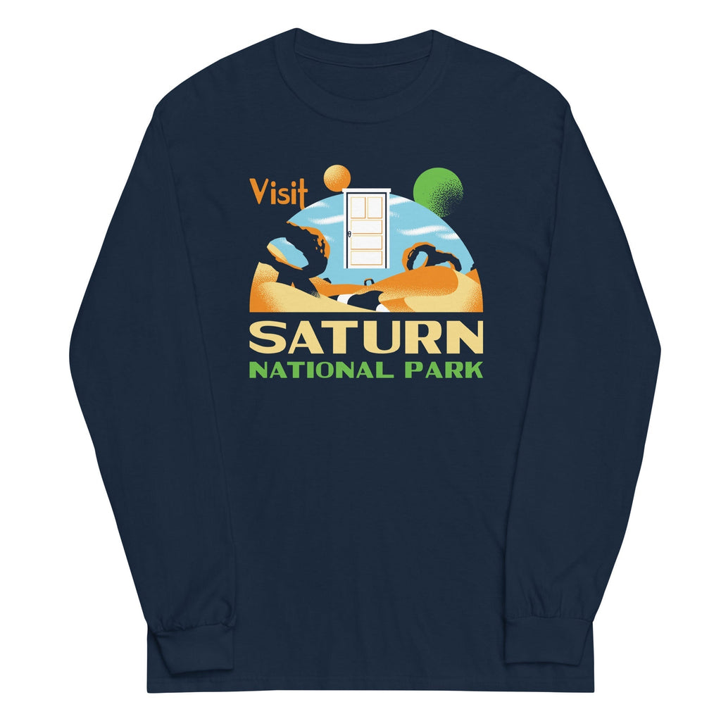 Visit Saturn National Park Unisex Long Sleeve Tee Hoodie, Sweatshirt | CoreVibeTees.com (Image 2)