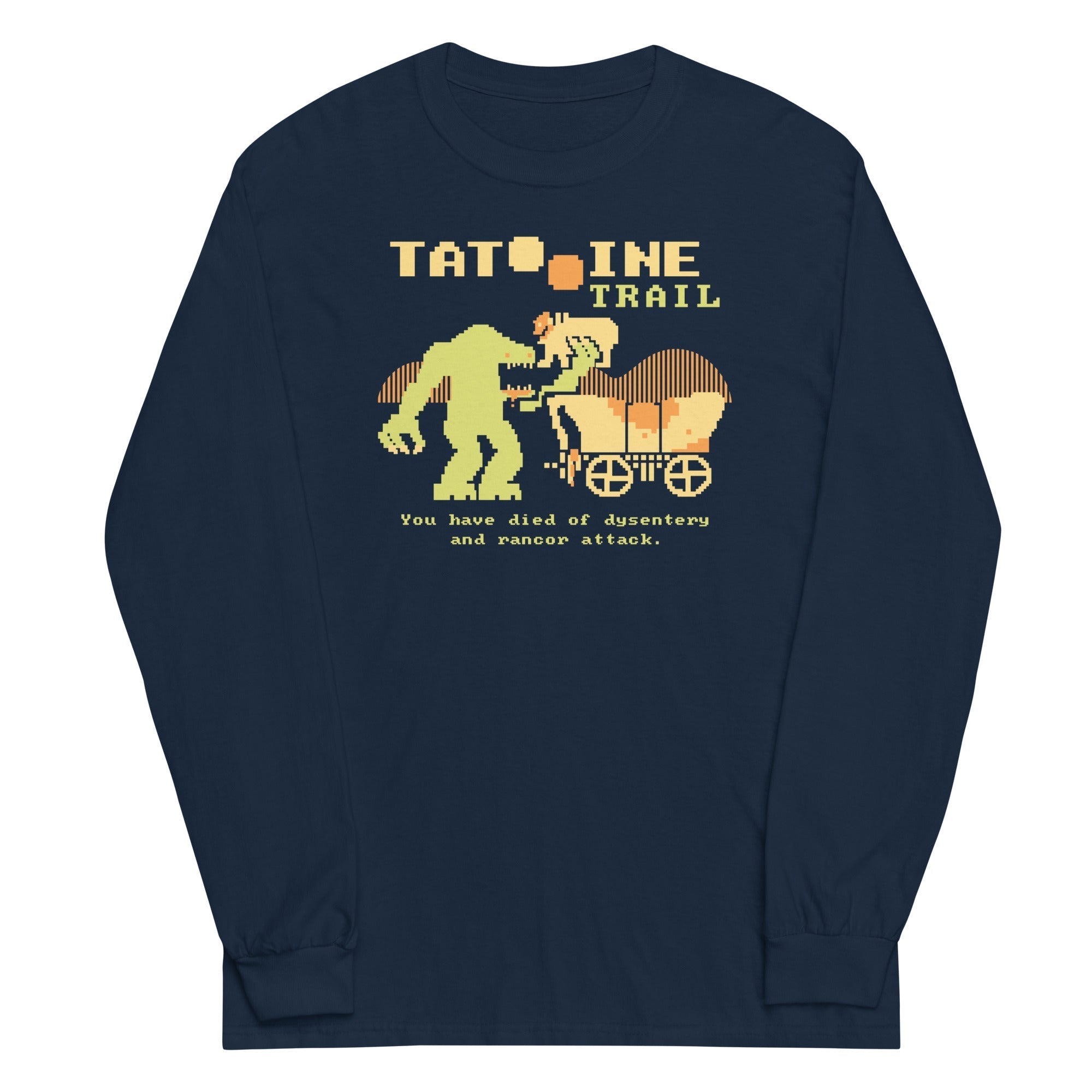 Tatooine Trail Unisex Long Sleeve Tee Hoodie, Sweatshirt | CoreVibeTees.com (Image 1)