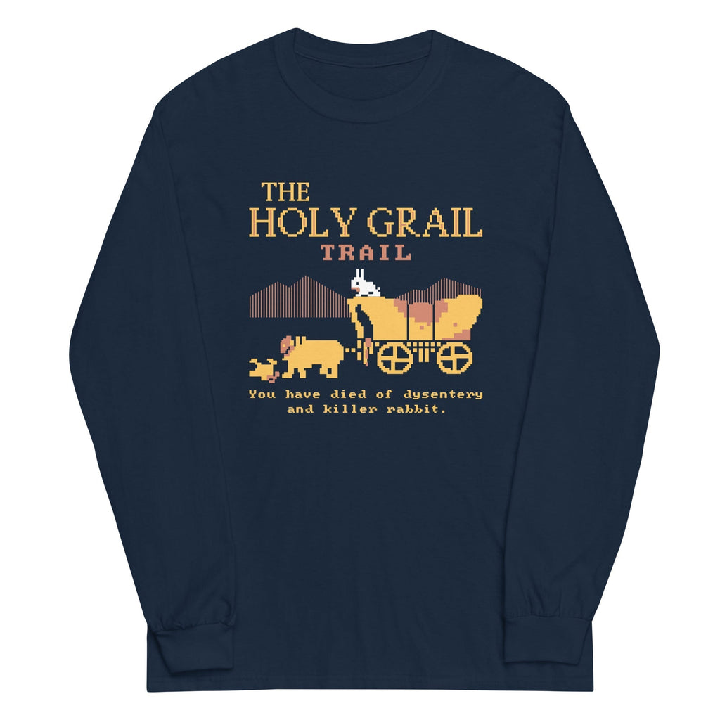 The Holy Grail Trail Unisex Long Sleeve Tee Hoodie, Sweatshirt | CoreVibeTees.com (Image 2)