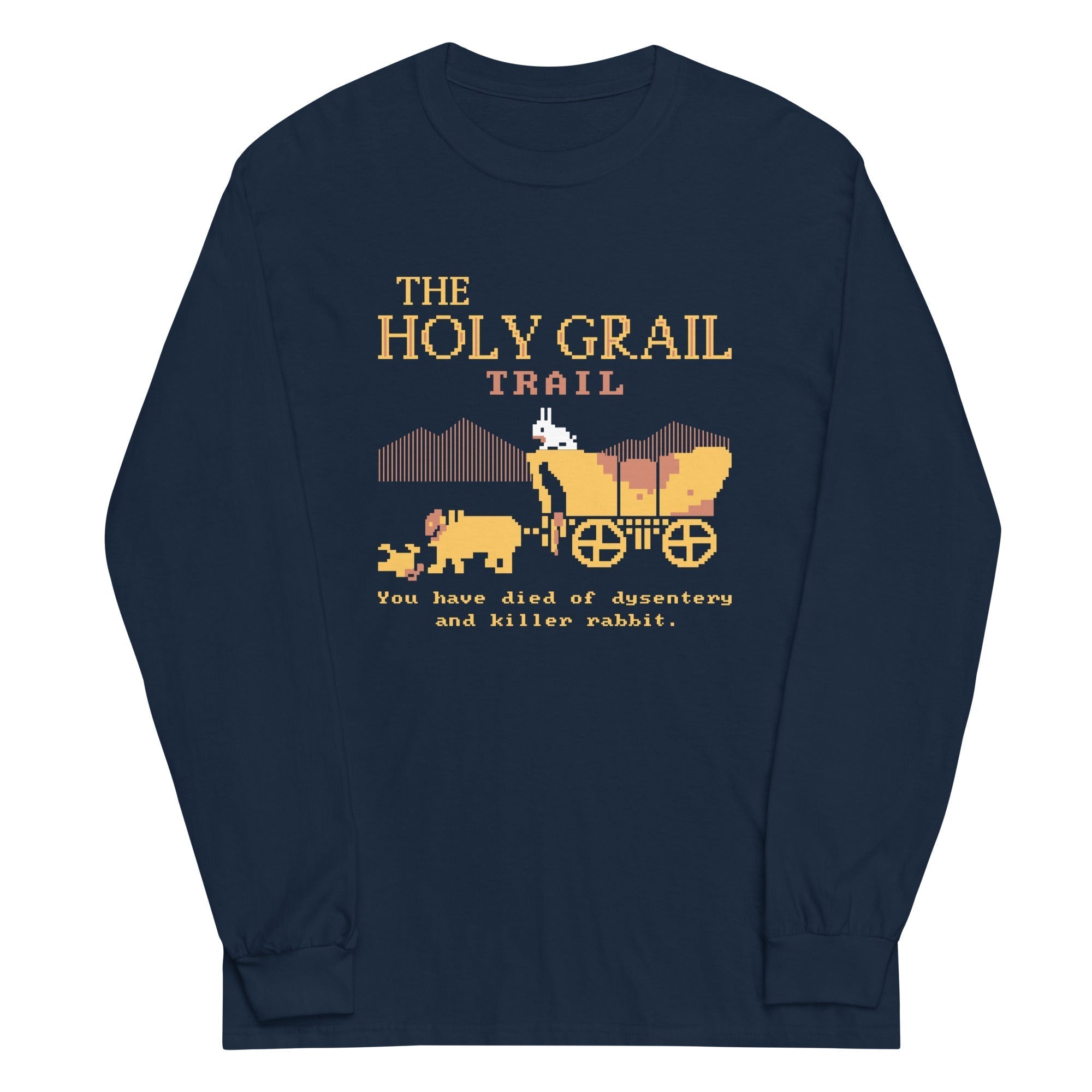The Holy Grail Trail Unisex Long Sleeve Tee Hoodie, Sweatshirt | CoreVibeTees.com (Image 2)