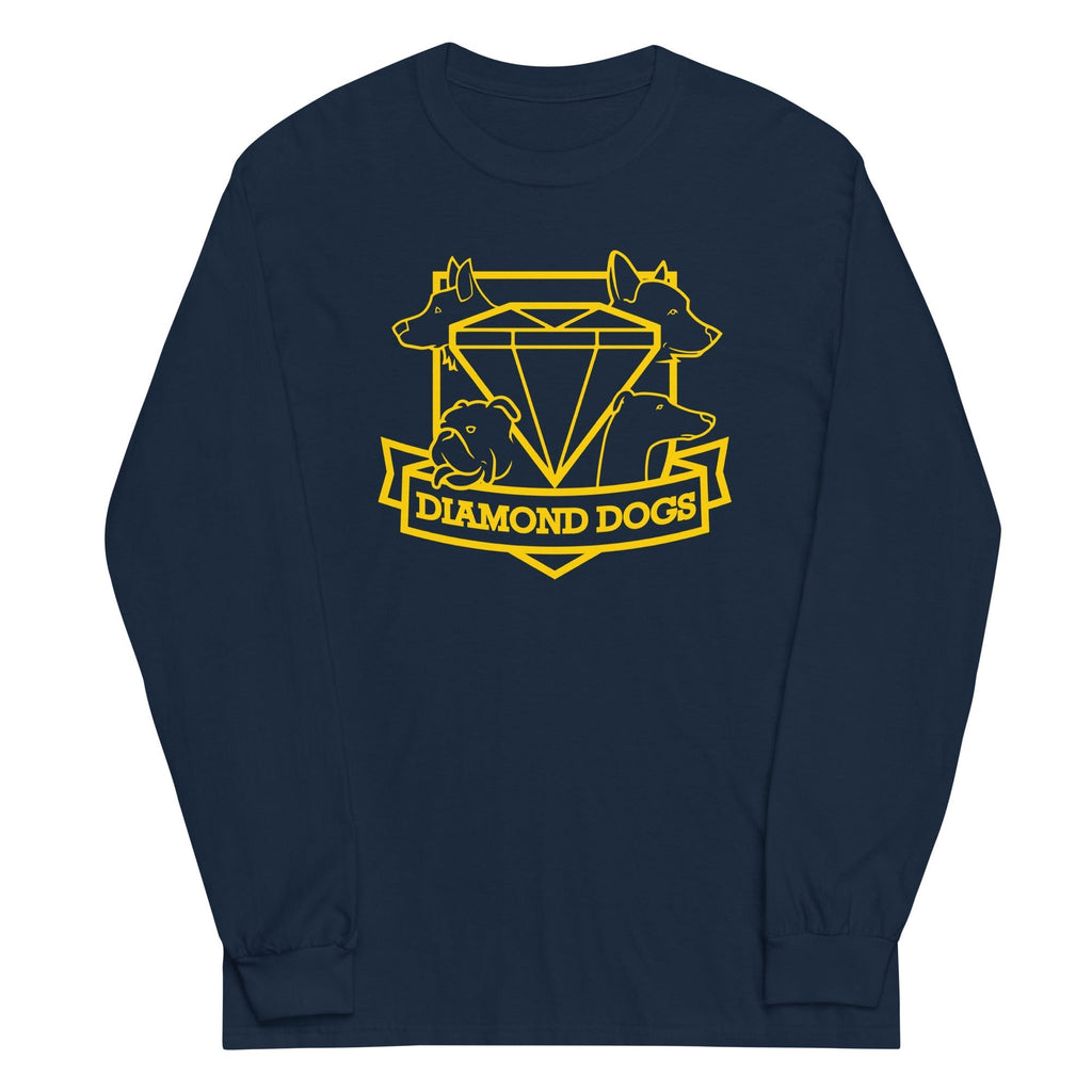 Diamond Dogs Unisex Long Sleeve Tee Hoodie, Sweatshirt | CoreVibeTees.com (Image 3)