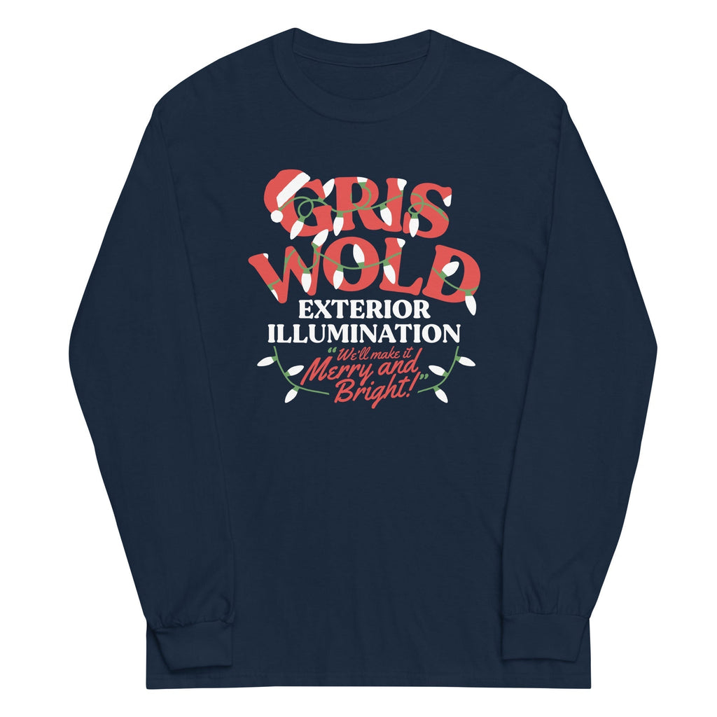 Griswold Exterior Illumination Unisex Long Sleeve Tee Hoodie, Sweatshirt | CoreVibeTees.com (Image 2)