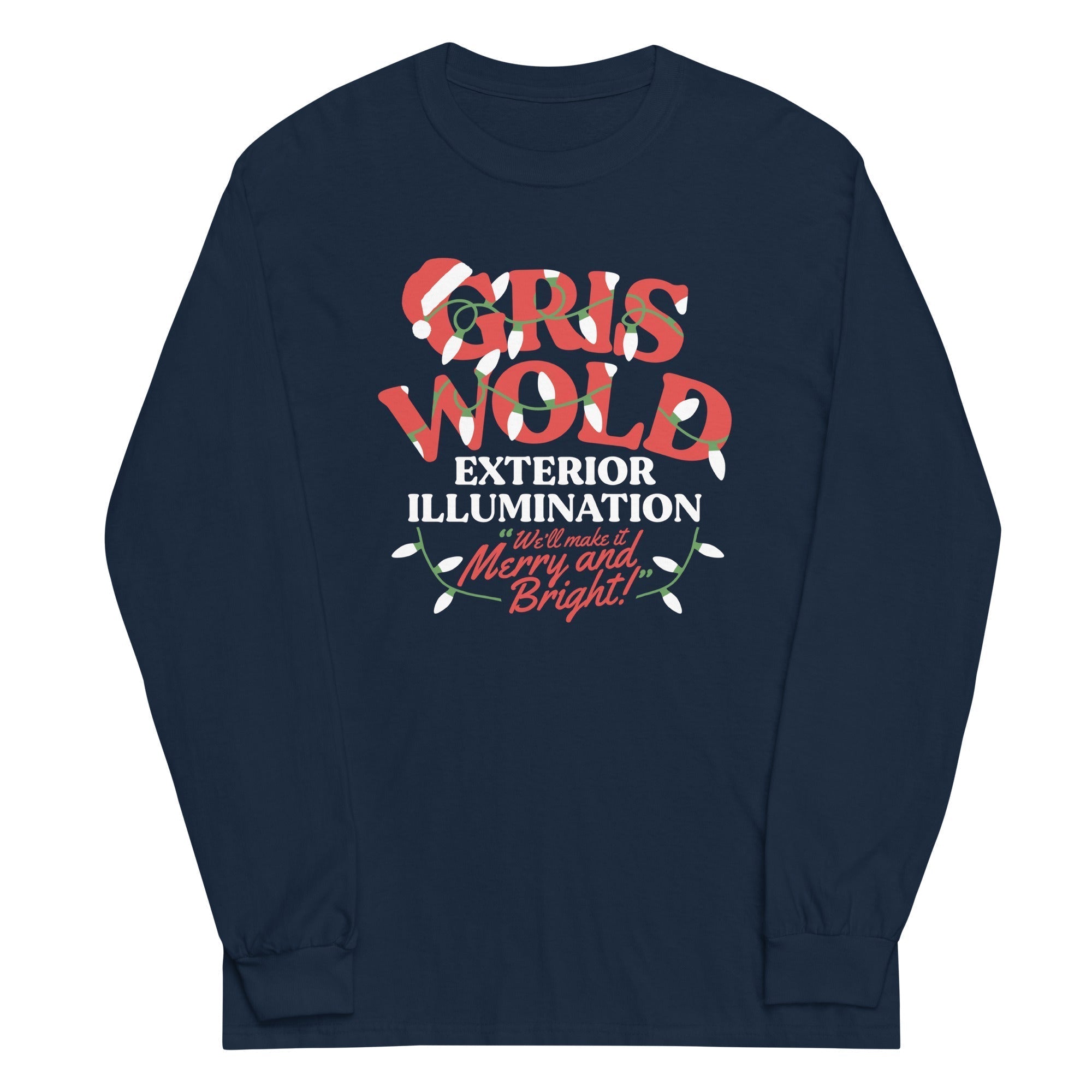 Griswold Exterior Illumination Unisex Long Sleeve Tee Hoodie, Sweatshirt | CoreVibeTees.com (Image 2)