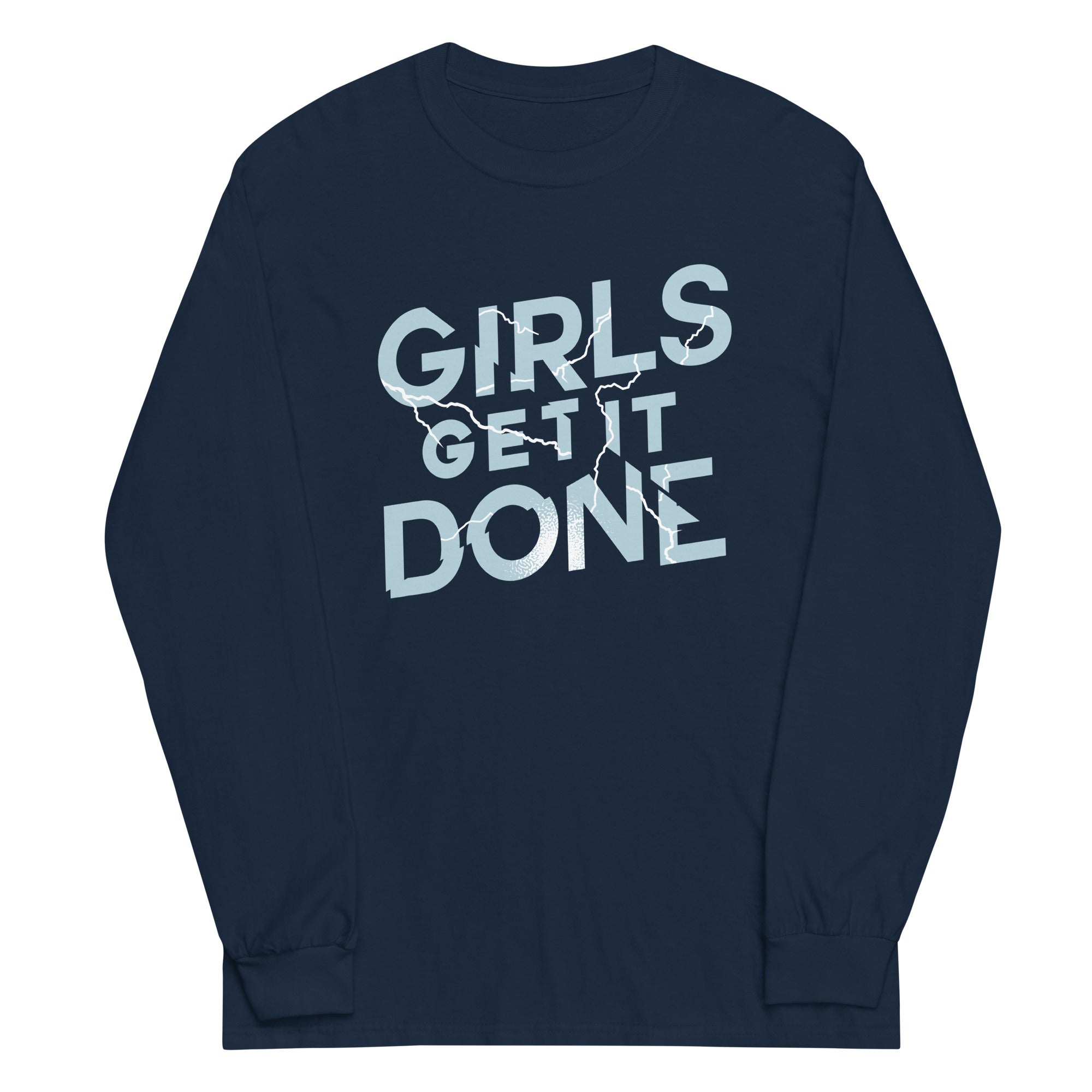 Girls Get It Done Unisex Long Sleeve Tee Hoodie, Sweatshirt | CoreVibeTees.com (Image 2)