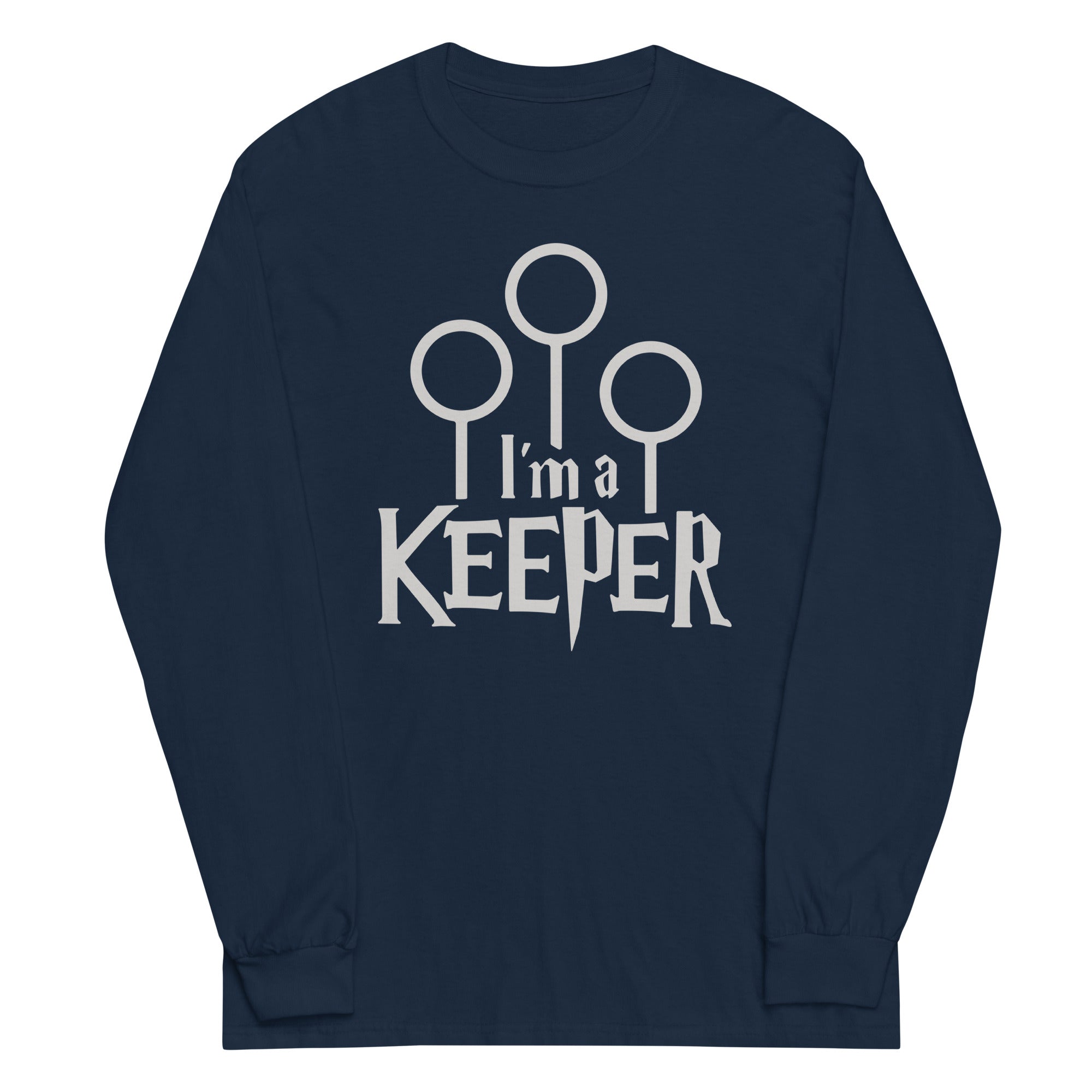 I'm A Keeper Unisex Long Sleeve Tee Hoodie, Sweatshirt | CoreVibeTees.com (Image 3)