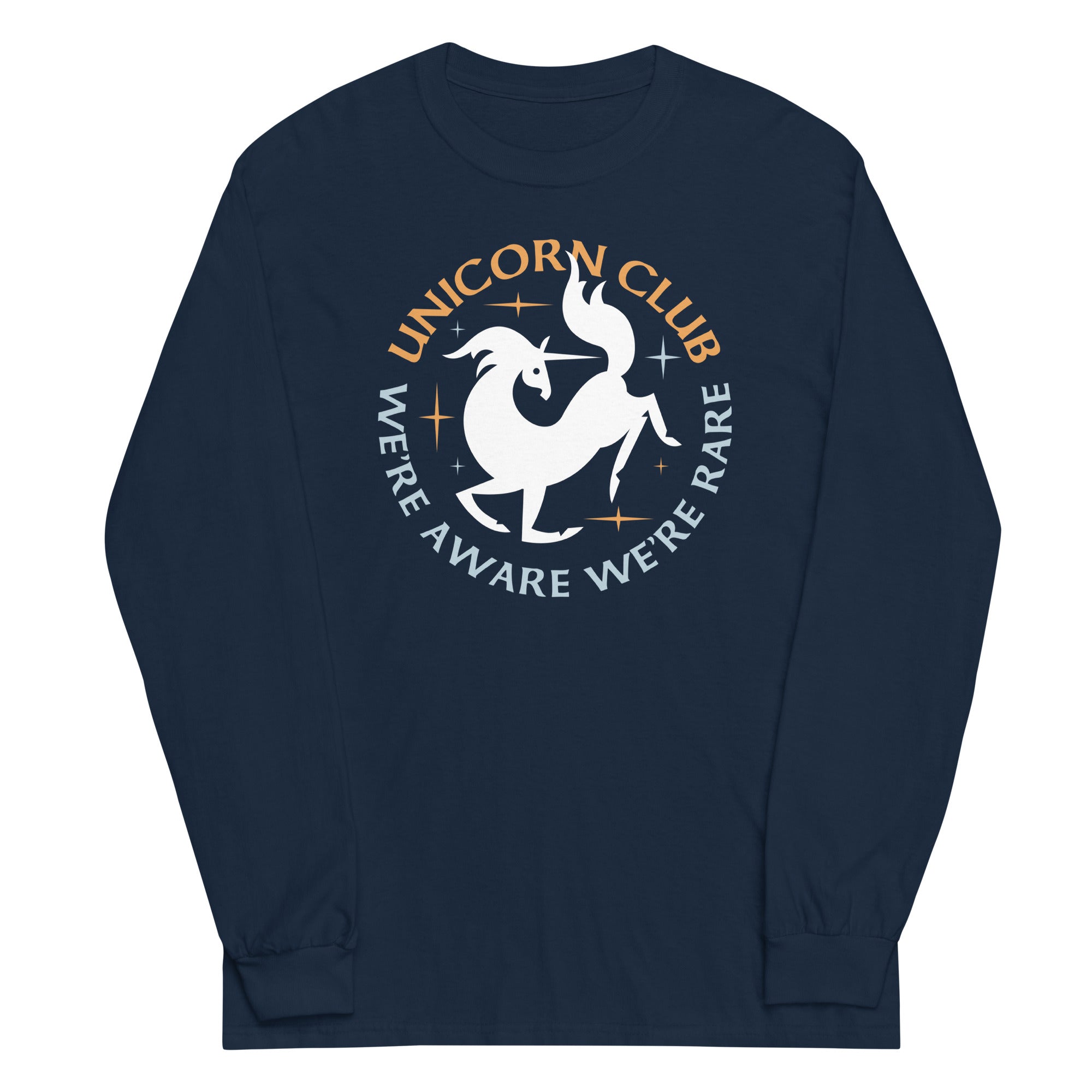 Unicorn Club Unisex Long Sleeve Tee Hoodie, Sweatshirt | CoreVibeTees.com (Image 3)