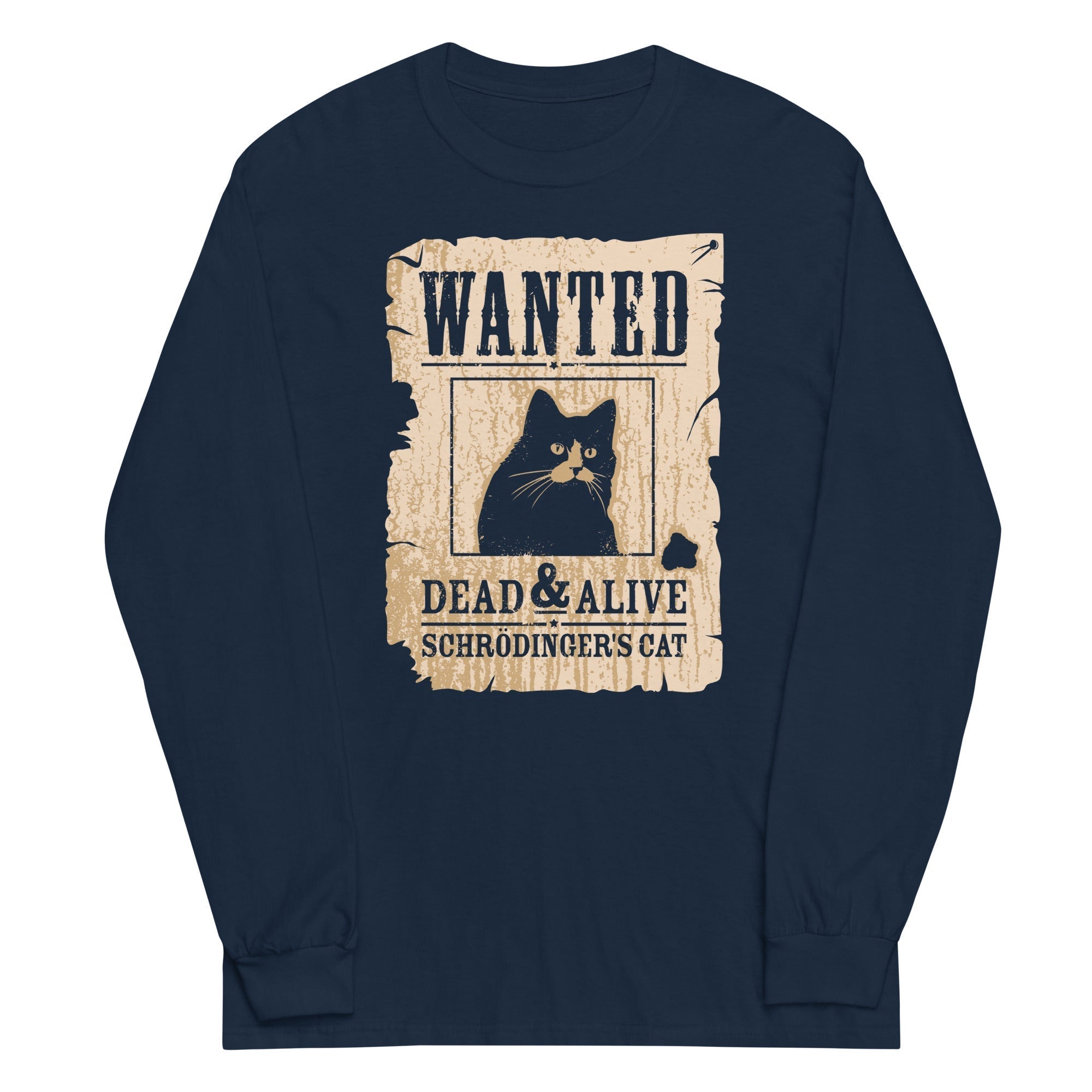 Wanted Dead And Alive Unisex Long Sleeve Tee Hoodie, Sweatshirt | CoreVibeTees.com (Image 2)