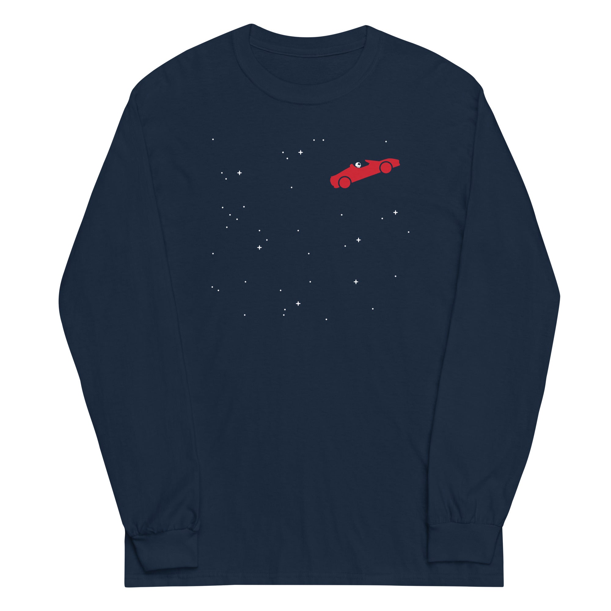 Space Road Unisex Long Sleeve Tee Hoodie, Sweatshirt | CoreVibeTees.com (Image 2)