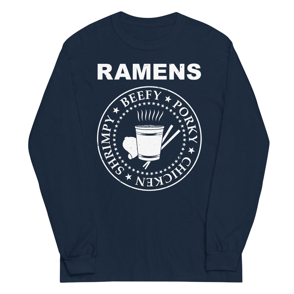 Ramens Unisex Long Sleeve Tee Hoodie, Sweatshirt | CoreVibeTees.com (Image 2)