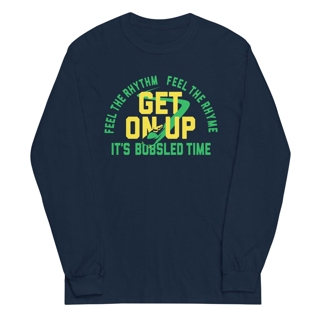 It's Bobsled Time Unisex Long Sleeve Tee Hoodie, Sweatshirt | CoreVibeTees.com (Image 2)