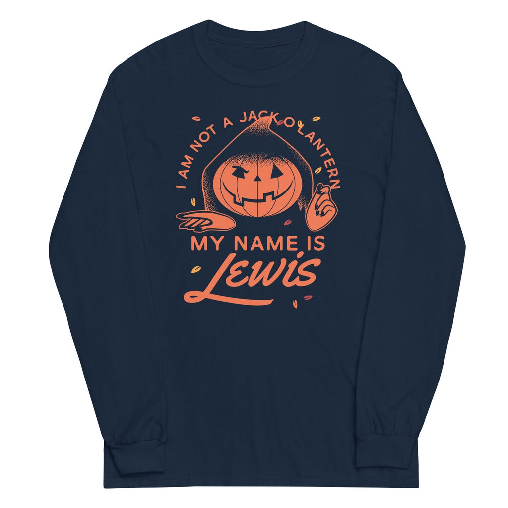 My Name Is Lewis Unisex Long Sleeve Tee Hoodie, Sweatshirt | CoreVibeTees.com (Image 2)