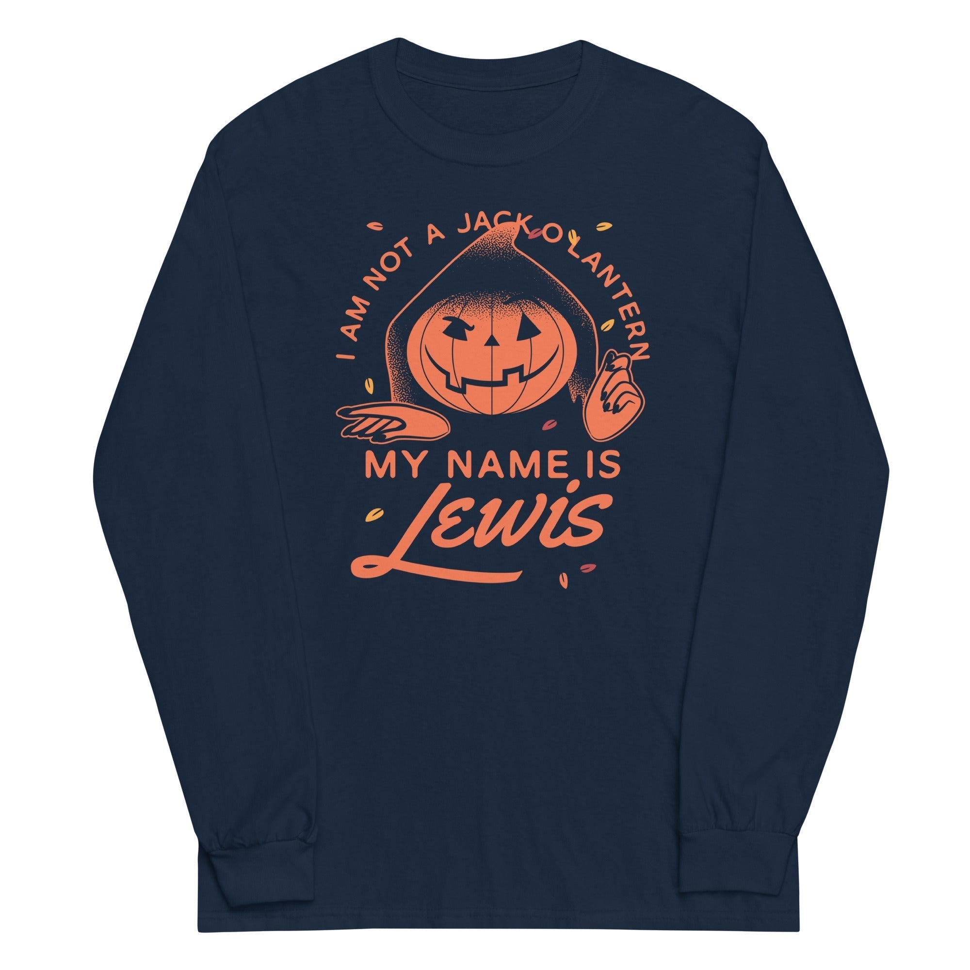 My Name Is Lewis Unisex Long Sleeve Tee Hoodie, Sweatshirt | CoreVibeTees.com (Image 2)