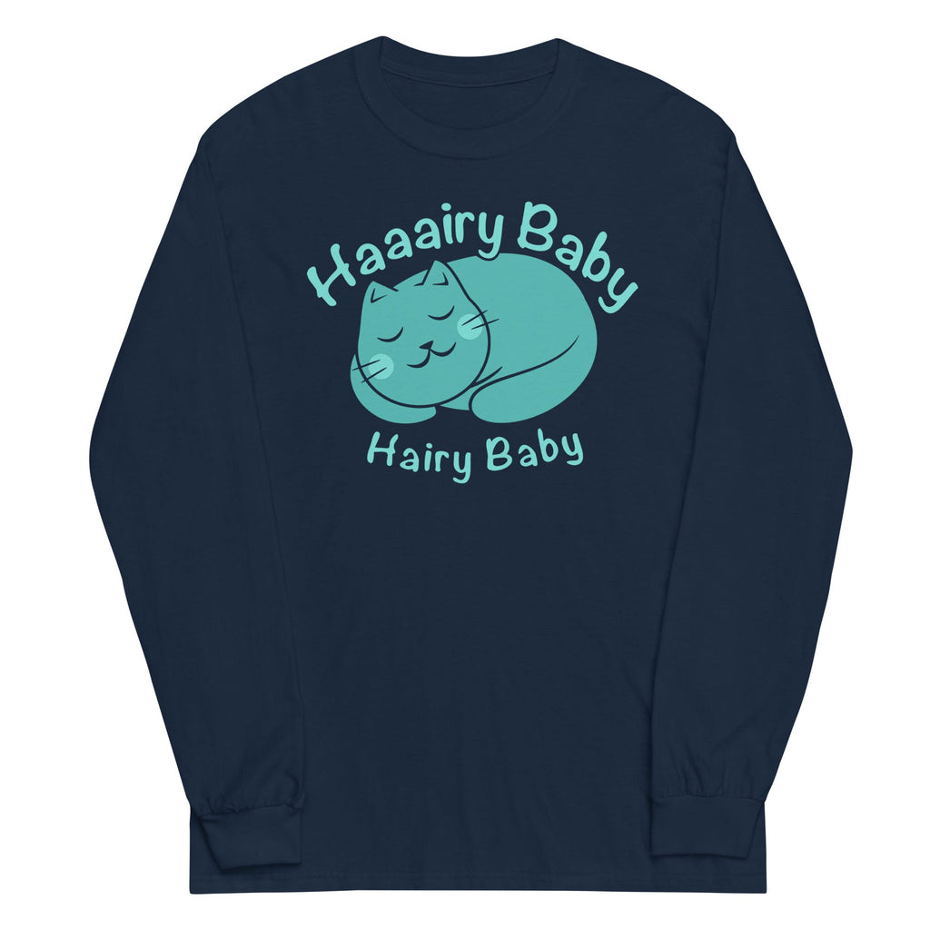 Hairy Baby Unisex Long Sleeve Tee Hoodie, Sweatshirt | CoreVibeTees.com (Image 3)