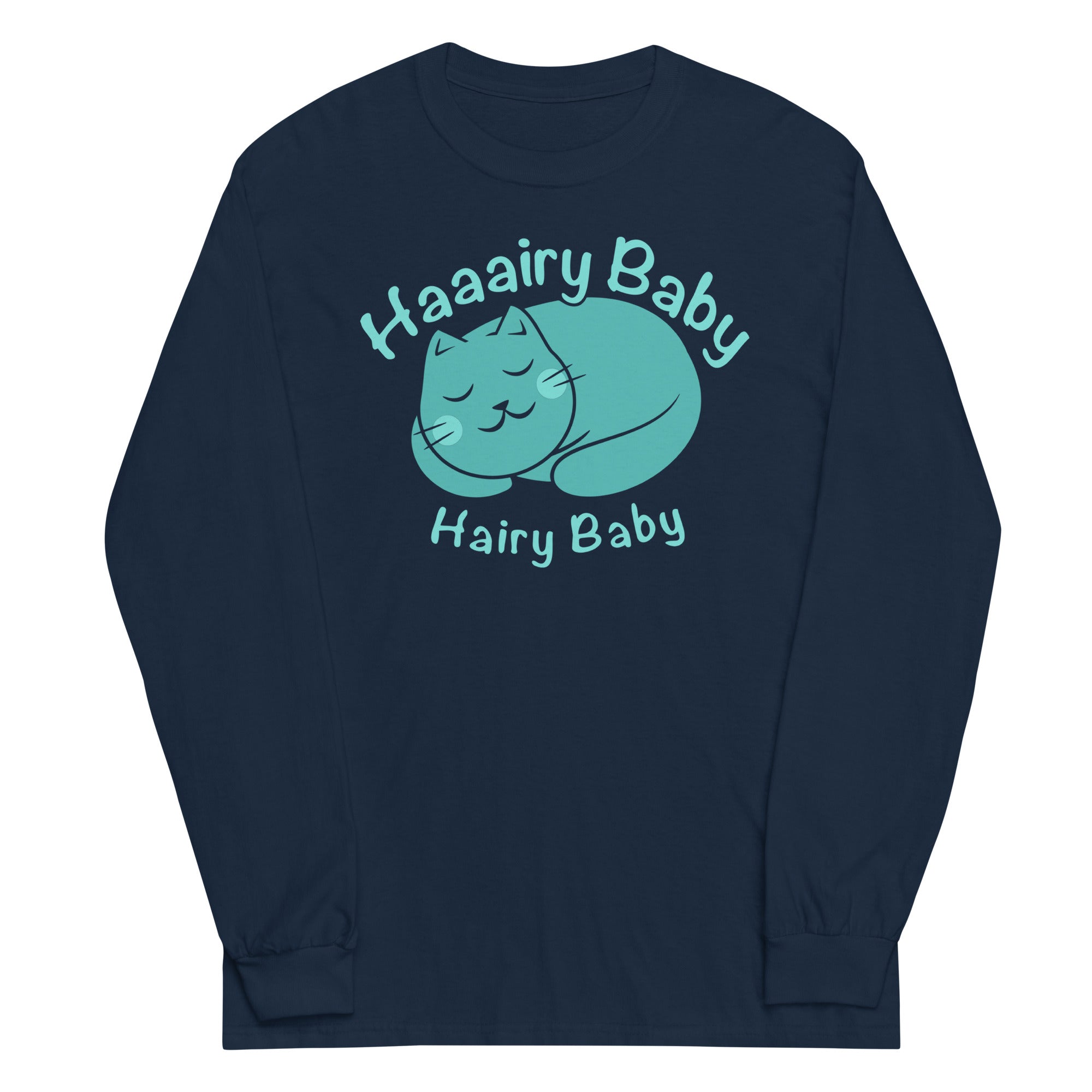Hairy Baby Unisex Long Sleeve Tee Hoodie, Sweatshirt | CoreVibeTees.com (Image 3)