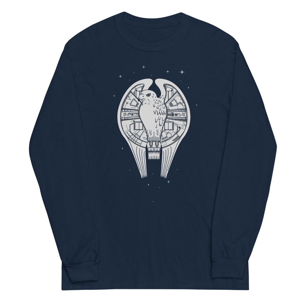 Fastest Falcon In The Universe Unisex Long Sleeve Tee Hoodie, Sweatshirt | CoreVibeTees.com (Image 1)