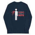 Always Leave A Note Unisex Long Sleeve Tee Hoodie, Sweatshirt | CoreVibeTees.com (Image 1)