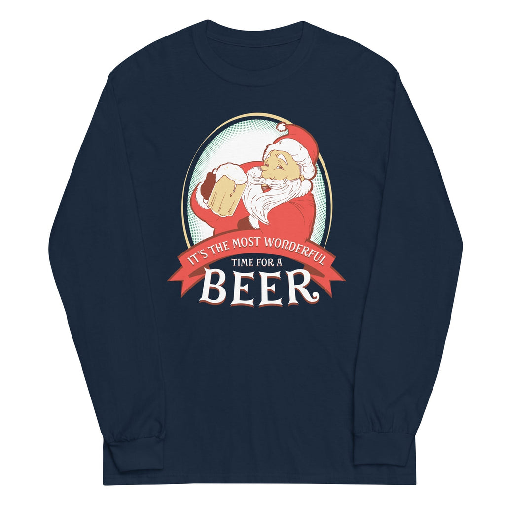 It's the Most Wonderful Time Unisex Long Sleeve Tee Hoodie, Sweatshirt | CoreVibeTees.com (Image 3)