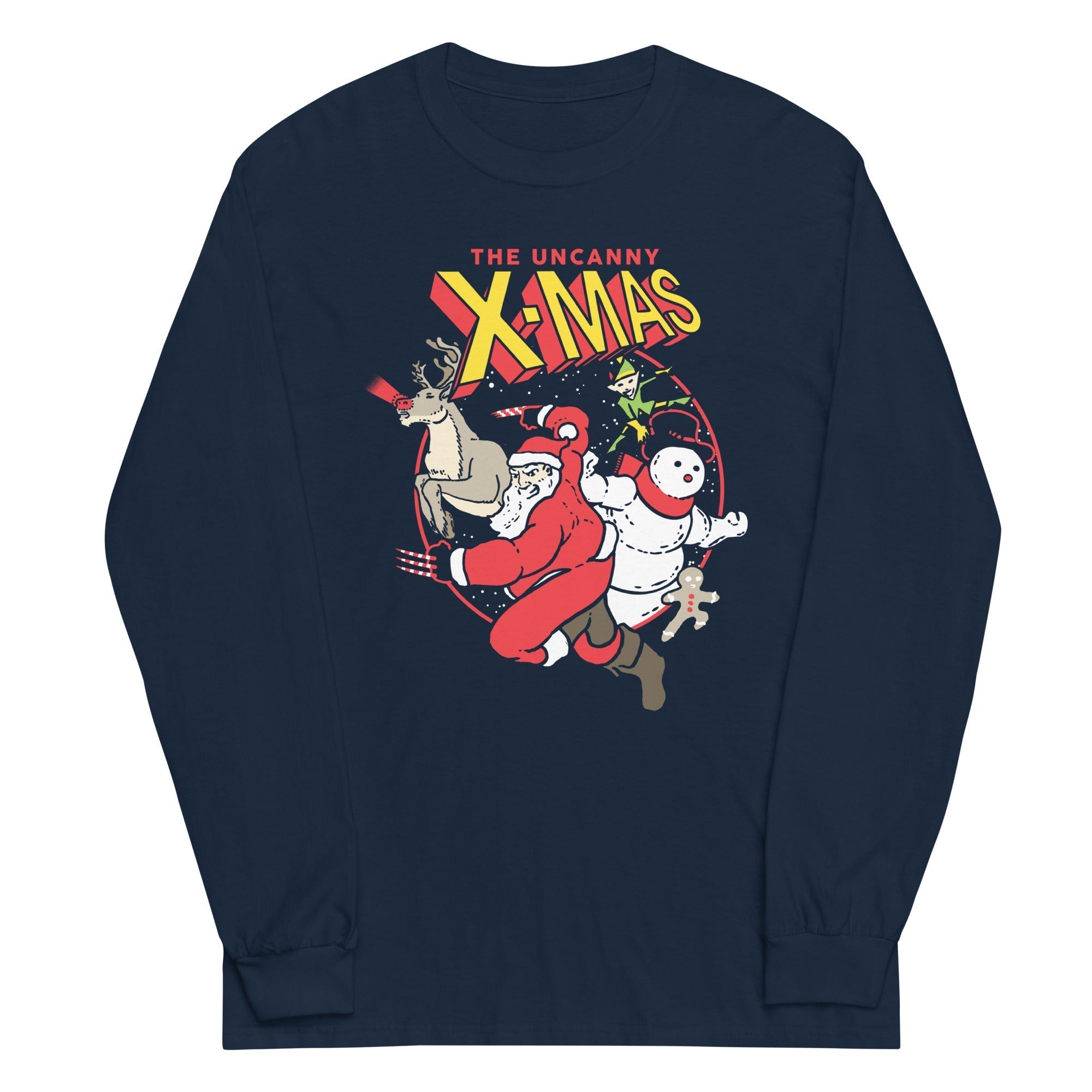 The Uncanny X-Mas Unisex Long Sleeve Tee Hoodie, Sweatshirt | CoreVibeTees.com (Image 3)