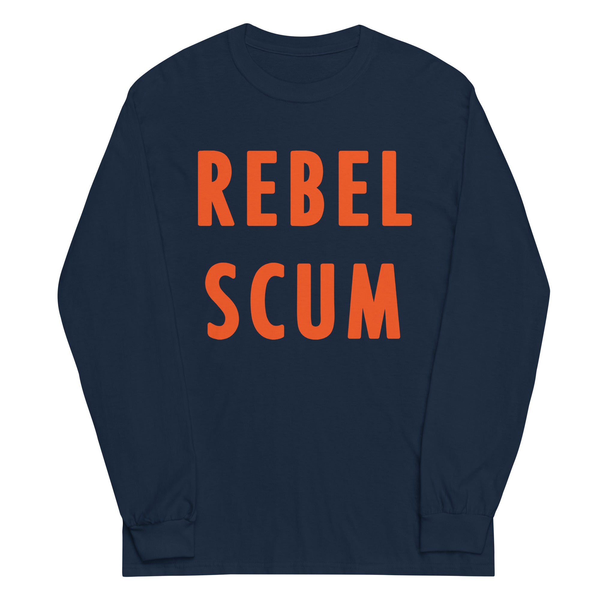 Rebel Scum Unisex Long Sleeve Tee Hoodie, Sweatshirt | CoreVibeTees.com (Image 2)