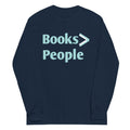 Books>People Unisex Long Sleeve Tee Hoodie, Sweatshirt | CoreVibeTees.com (Image 1)