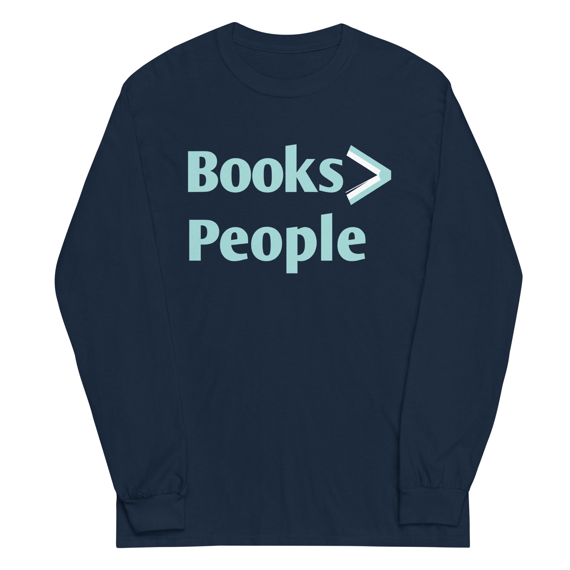 Books>People Unisex Long Sleeve Tee Hoodie, Sweatshirt | CoreVibeTees.com (Image 1)