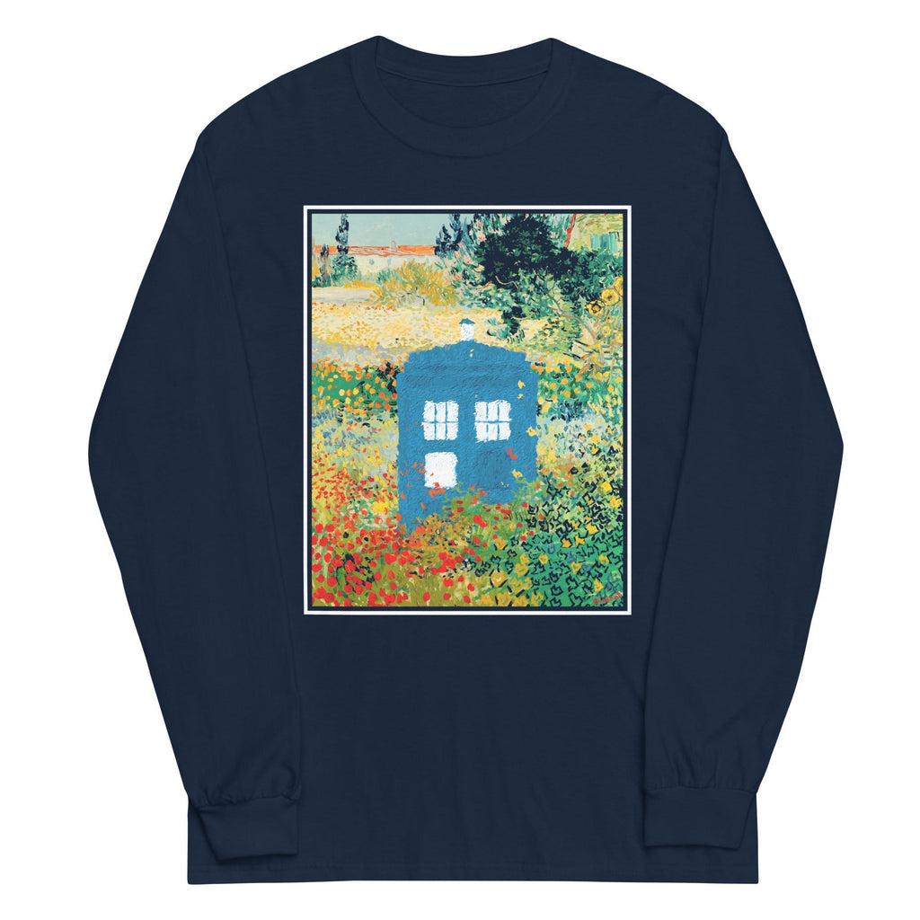 Garden In Bloom Unisex Long Sleeve Tee Hoodie, Sweatshirt | CoreVibeTees.com (Image 1)