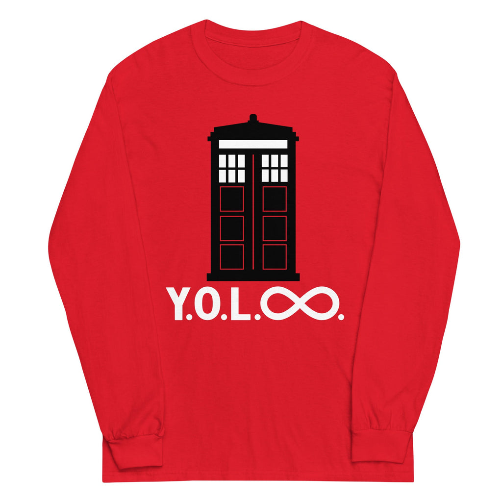 YOL Infinity Unisex Long Sleeve Tee Hoodie, Sweatshirt | CoreVibeTees.com (Image 2)