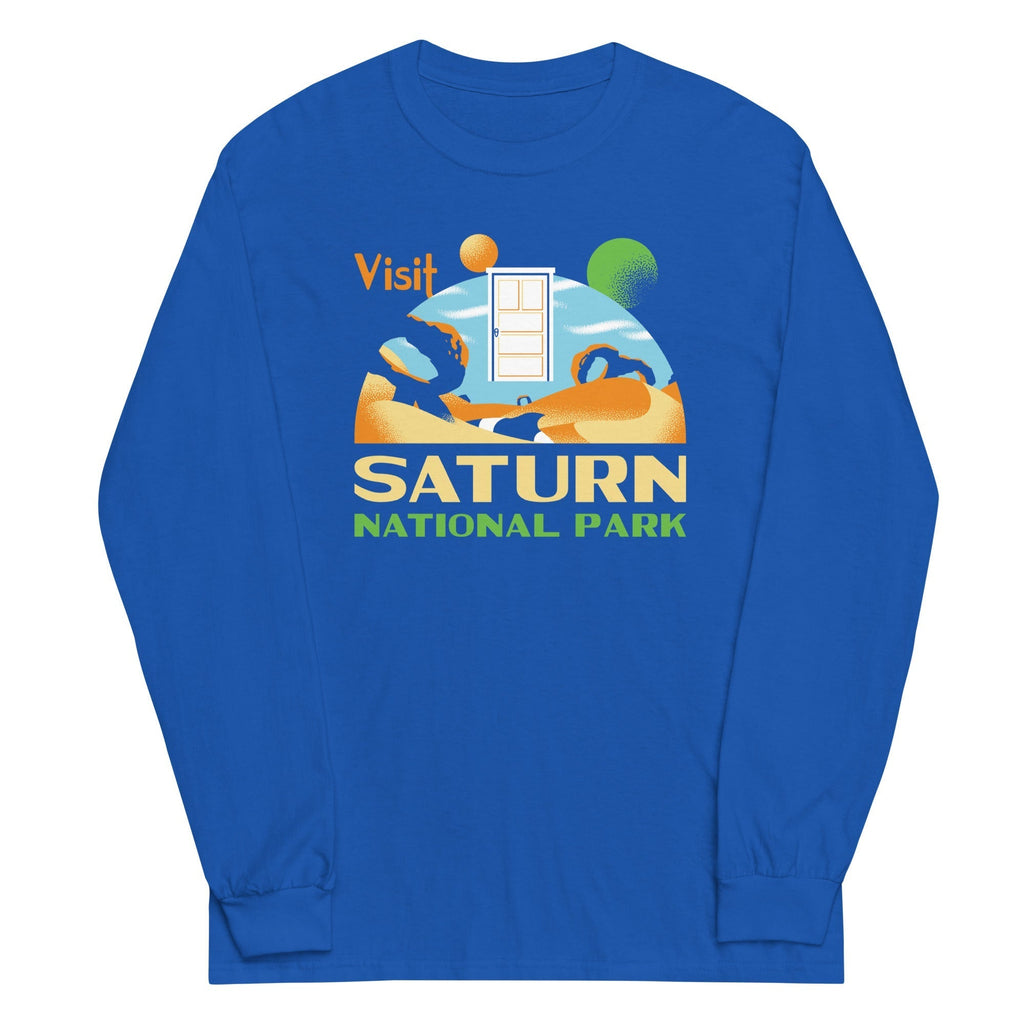 Visit Saturn National Park Unisex Long Sleeve Tee Hoodie, Sweatshirt | CoreVibeTees.com (Image 4)