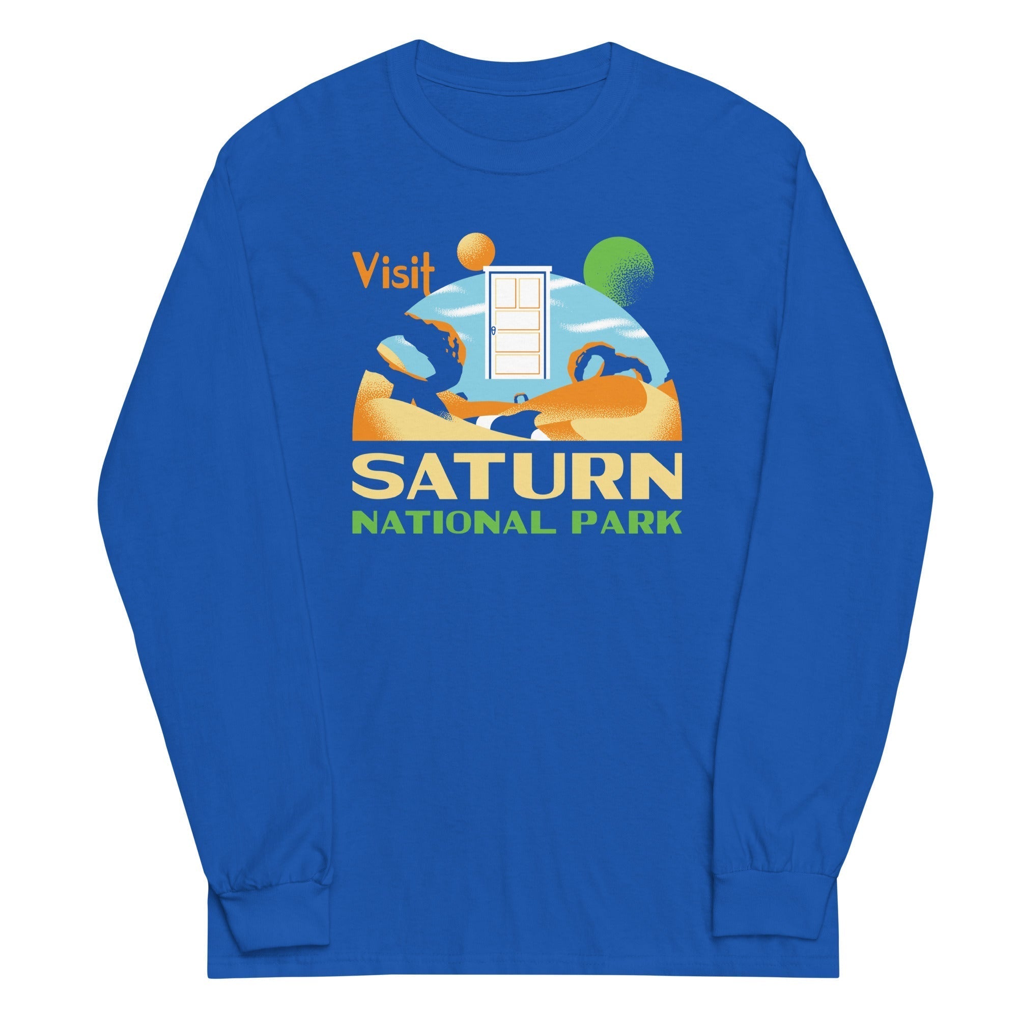 Visit Saturn National Park Unisex Long Sleeve Tee Hoodie, Sweatshirt | CoreVibeTees.com (Image 4)