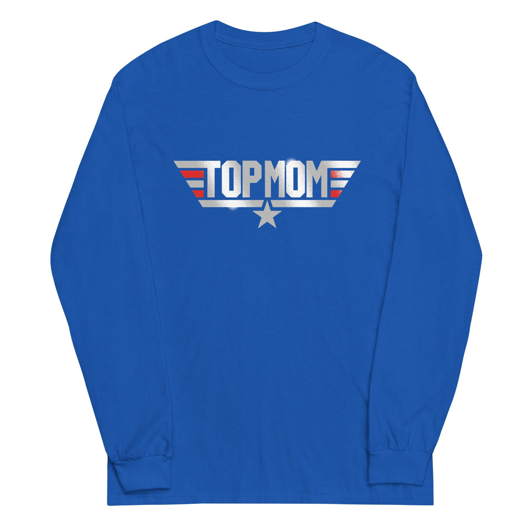 Top Mom Unisex Long Sleeve Tee Hoodie, Sweatshirt | CoreVibeTees.com (Image 3)